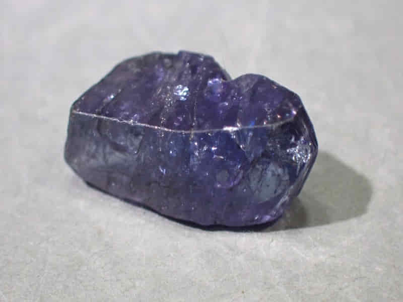 Tanzanit krystal