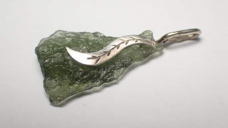 Vltavín - Přívěsek stříbro