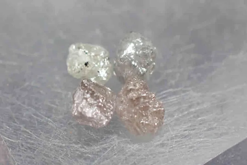 Přírodní diamant set 4 ks