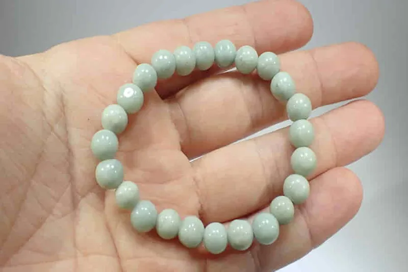 Náramek Jade Myanmar - Jadeit  JN1