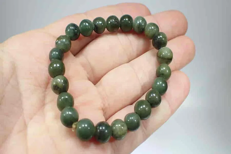 Náramek Jade Myanmar - Jadeit NJ3