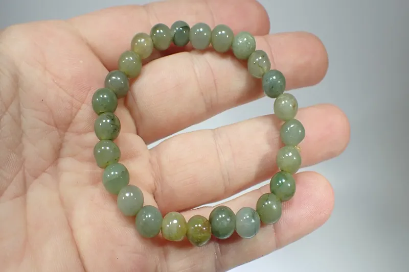 Náramek Jade Myanmar - Jadeit NJ5 