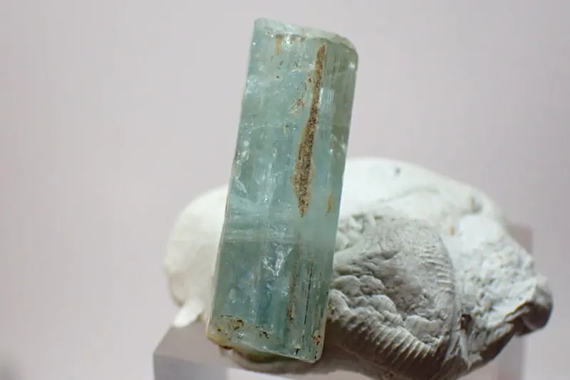 Akvamarin z Ruska Adun - tscholong 23,55ct