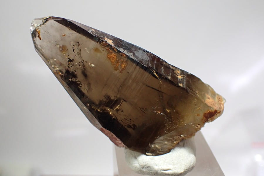 Drahokamově čistá záhněda ze suků 58x25x17mm