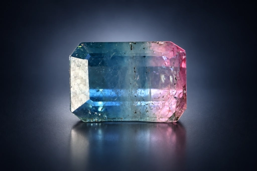 Broušený turmalín multicolor 1,1ct 6,6x4,8x3,7mm