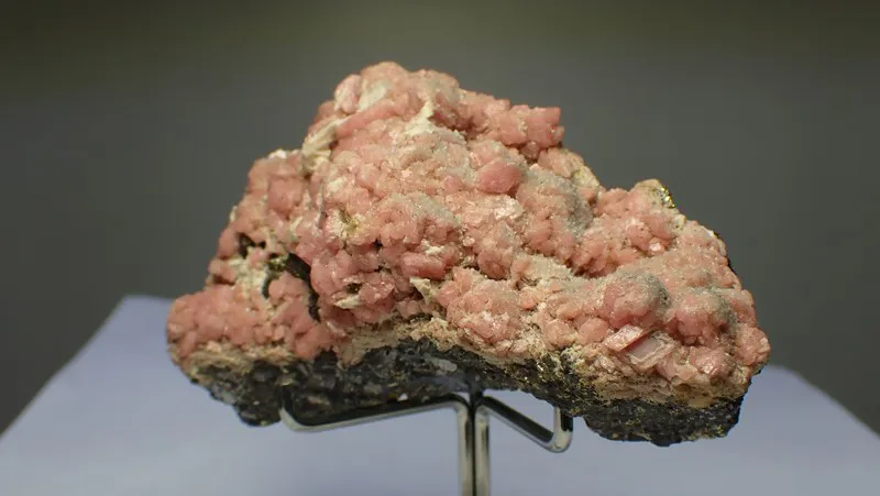 Rhodochrozit - Galenit  - Pyrit