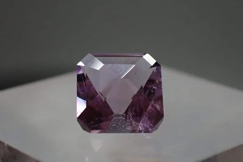 Ametyst Fantasy cut 9x8mm